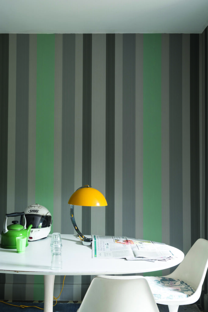 FARROW&BALL 壁紙 Chromatic Stripe 4202